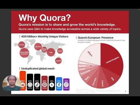 Quora Europe Agency Playbook Walkthrough - Part 1