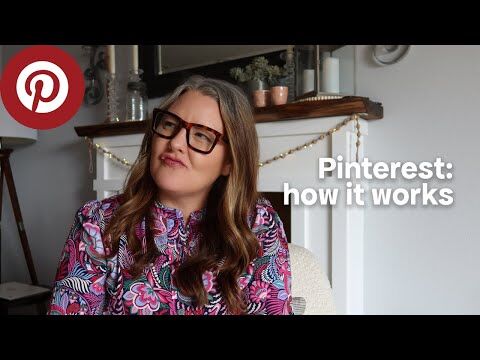 Pinterest app interface